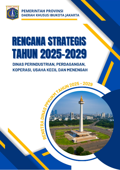 RENSTRA DINAS PERINDUSTRIAN, PERDAGANGAN, KOPERASI, USAHA KECIL DAN MENENGAH