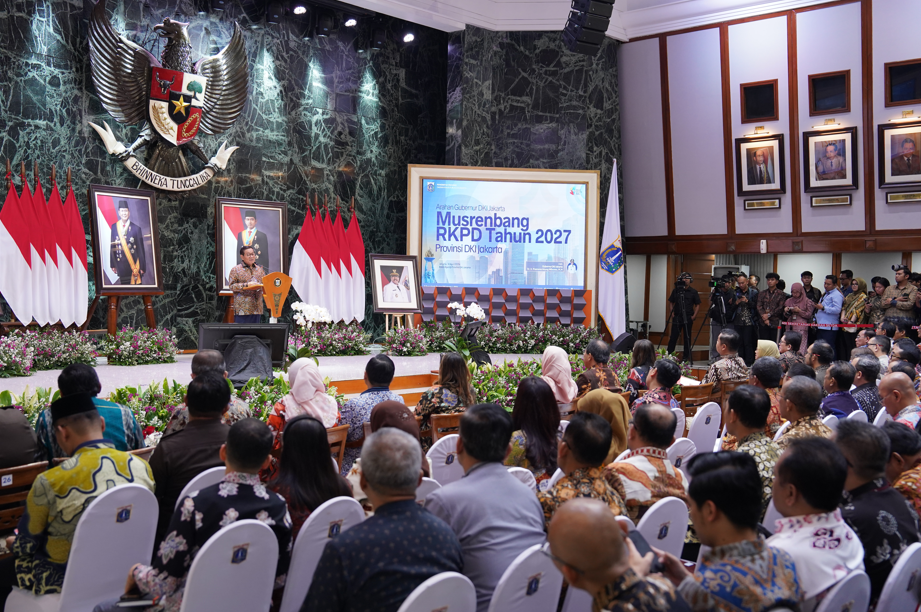 Musrenbang Provinsi DKI Jakarta RKPD Tahun 2027 : Pertegas Transformasi Menuju Kota Global Melalui Perencanaan Inklusif dan Responsif