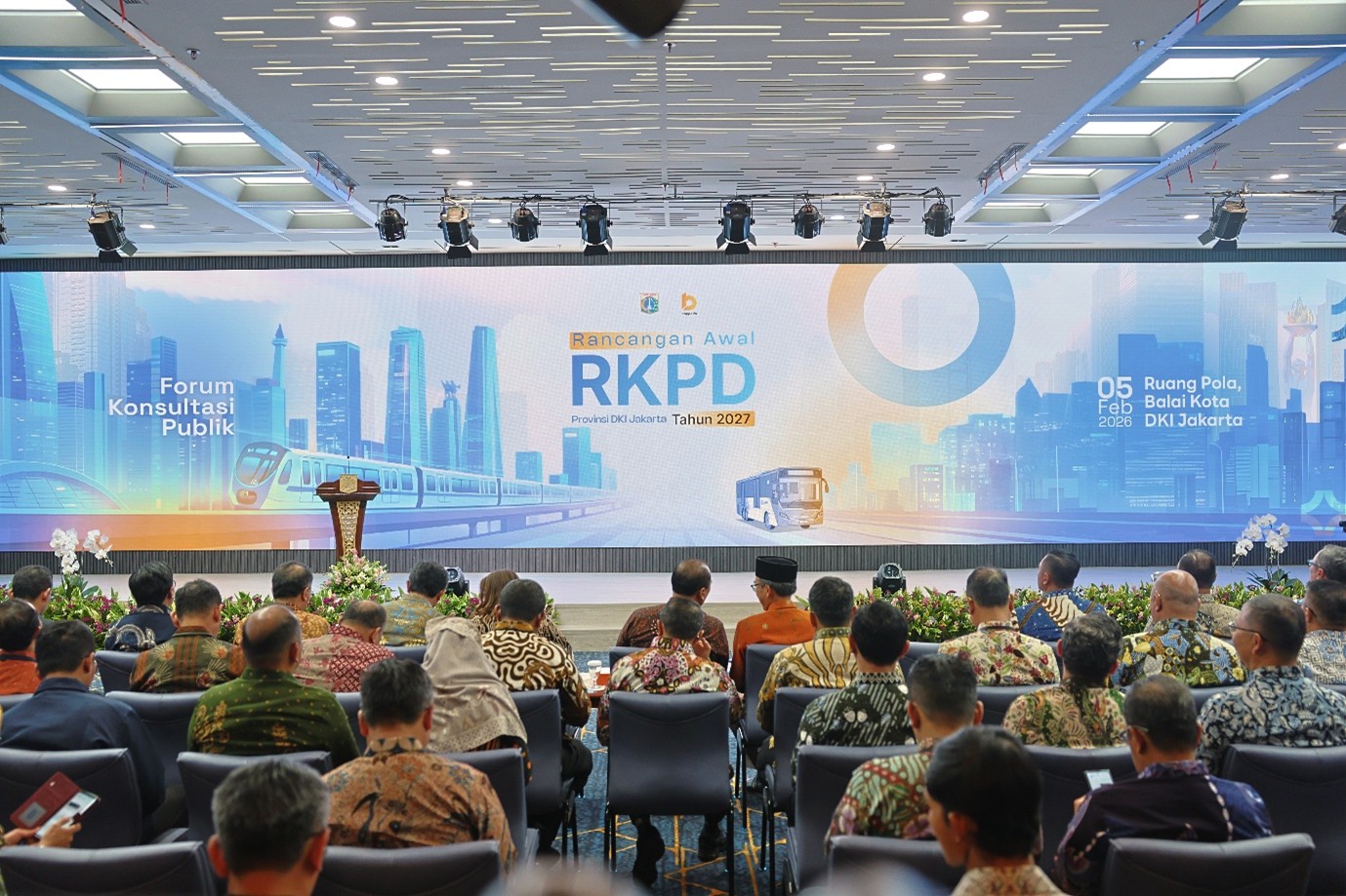 Forum Konsultasi Publik Rancangan Awal RKPD Provinsi DKI Jakarta Tahun 2027