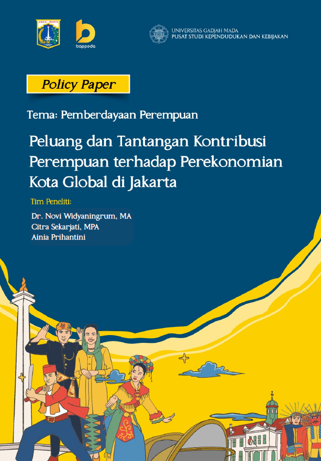 PELUANG DAN TANTANGAN KONTRIBUSI PEREMPUAN TERHADAP PEREKONOMIAN KOTA GLOBAL DI JAKARTA