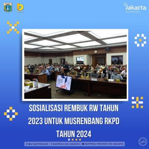 Sosialisasi Rembuk RW Tahun 2023 untuk Musrenbang RKPD Tahun 2024