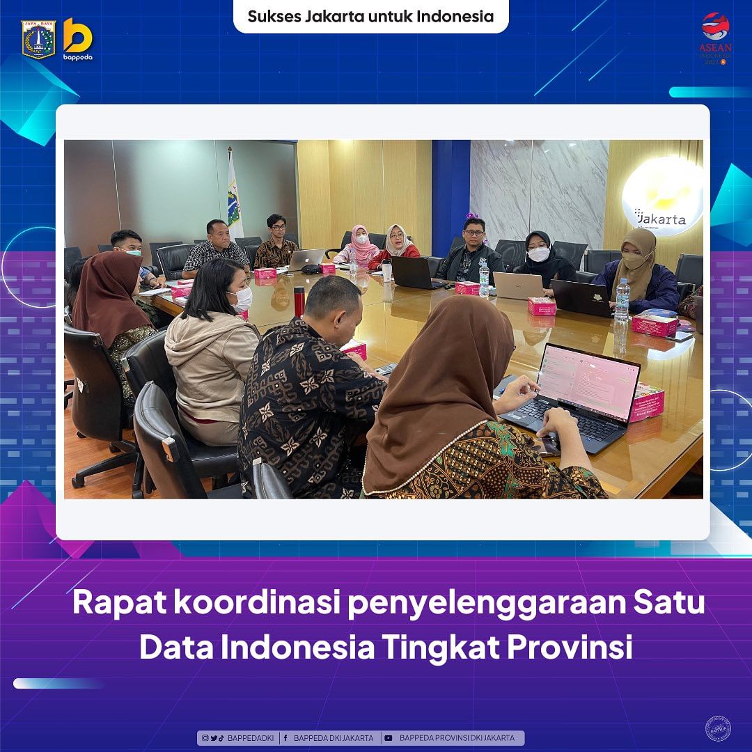 Rapat koordinasi Penyelenggaraan Satu Data Indonesia