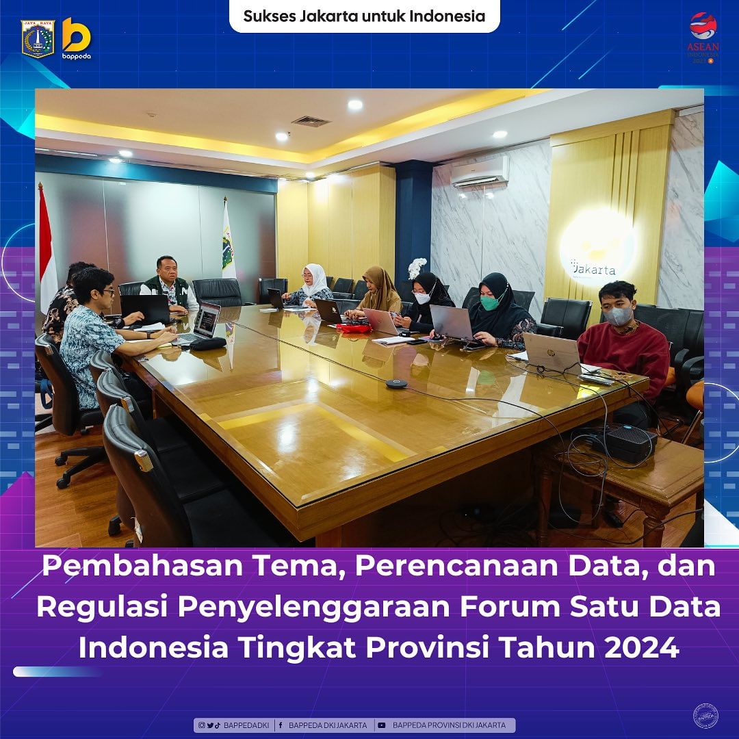 Pembahasan Tema, Perencanaan Data, dan Regulasi Penyelenggaraan Forum Satu Data Indonesia