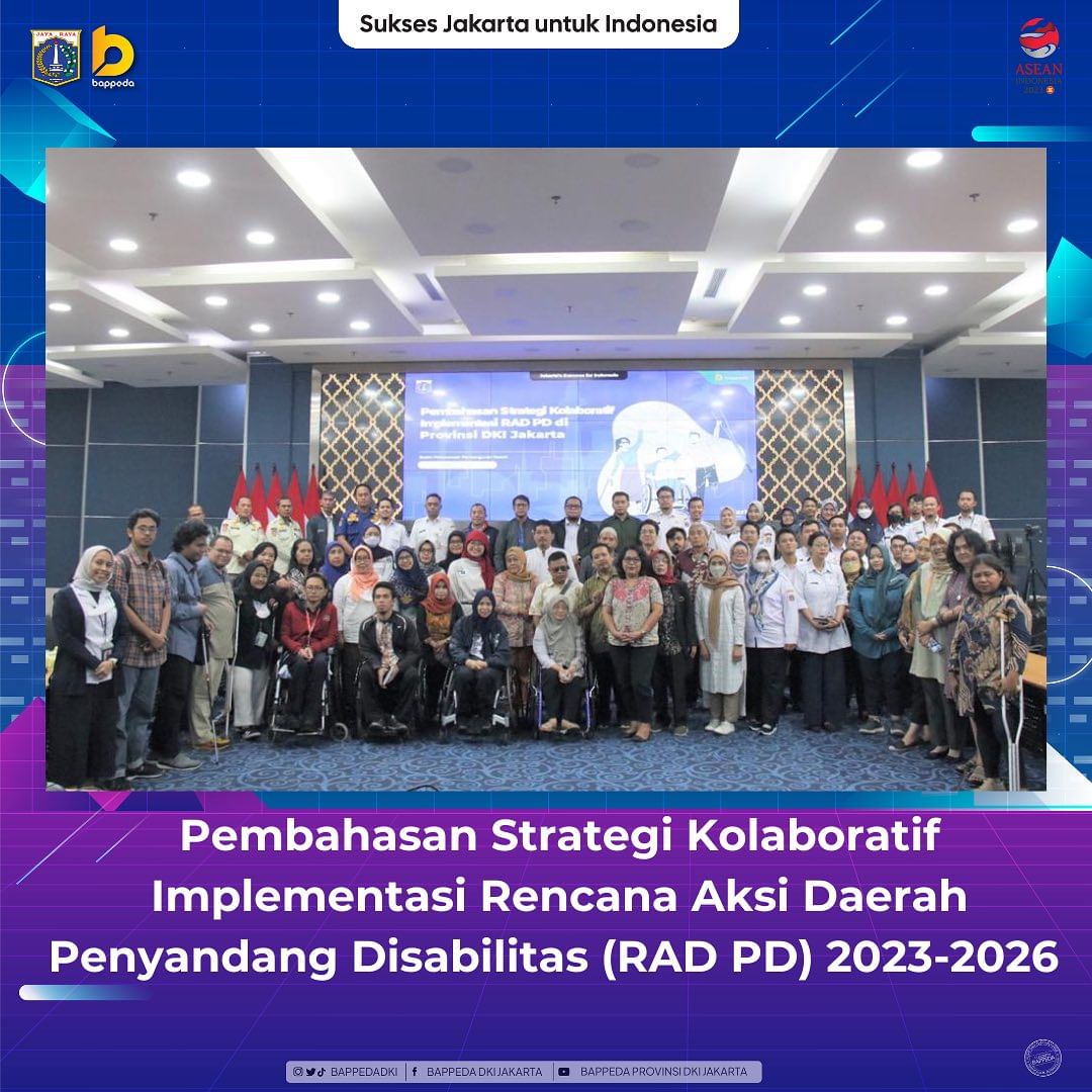 Pembahasan Strategi Kolaboratif Implementasi Rencana Aksi Daerah Penyandang Disabilitas (RAD PD) 2023-2026
